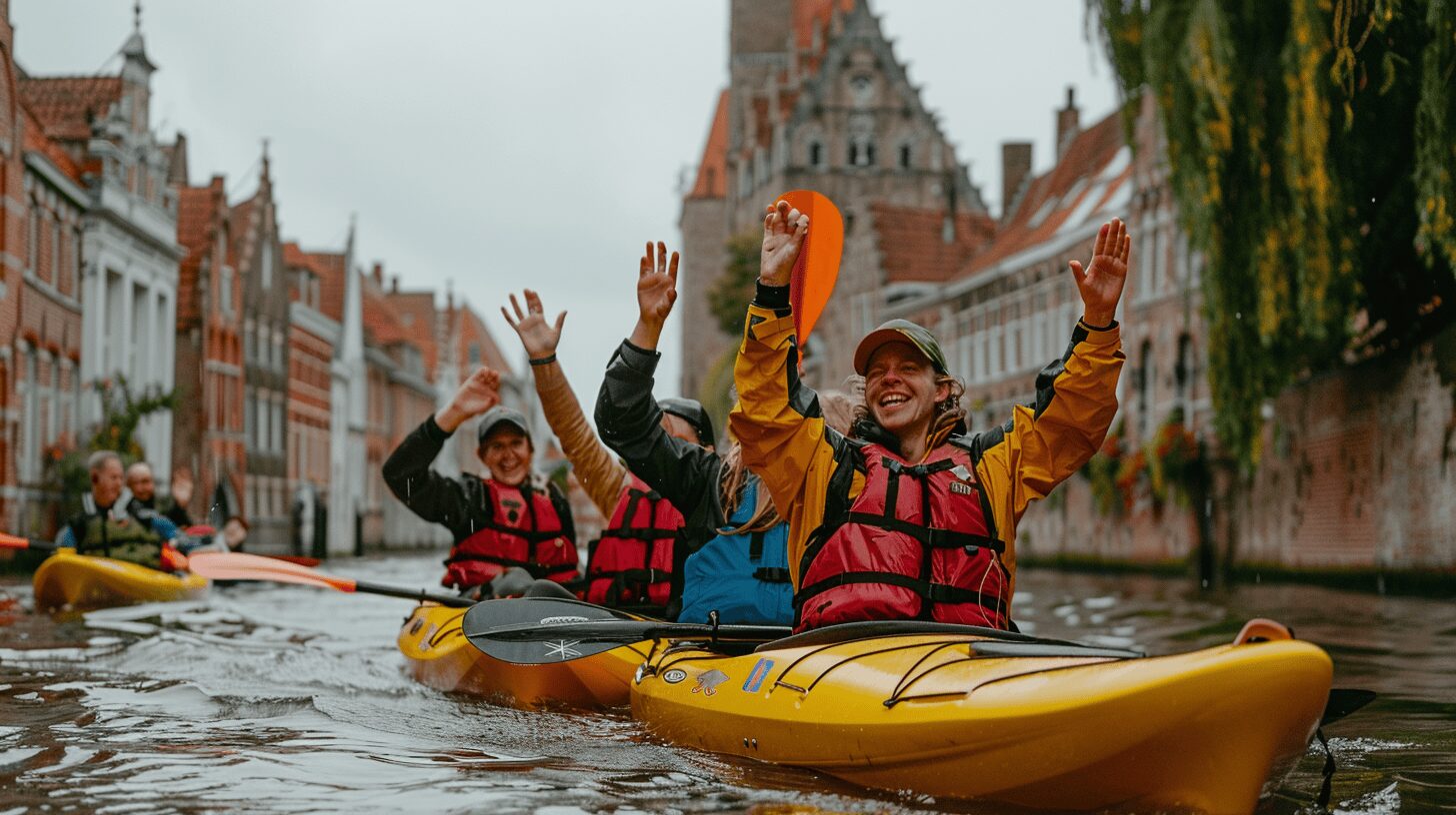 XperienceBelgium Kayaking on the Bruges Canals XperienceClub
